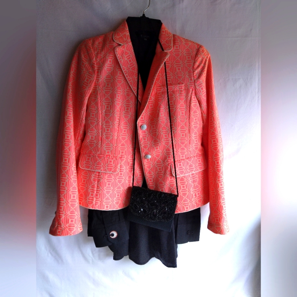 Jacket shirt & mini bag